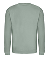 College Sweat DUSTY GREEN BACK