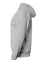Adult Sprint Fleece Hoodie SILVER Side