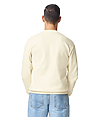Midweight Adult 1/4 Zip OFF WHITE Back