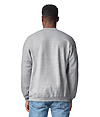 Midweight Adult 1/4 Zip RING SPUN SPORT GREY Back