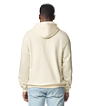 Adult Midweight Fleece Hoodie OFF WHITE BACK