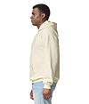 Adult Midweight Fleece Hoodie OFF WHITE SIDE