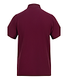 Classic Pique Polo MAROON BACK