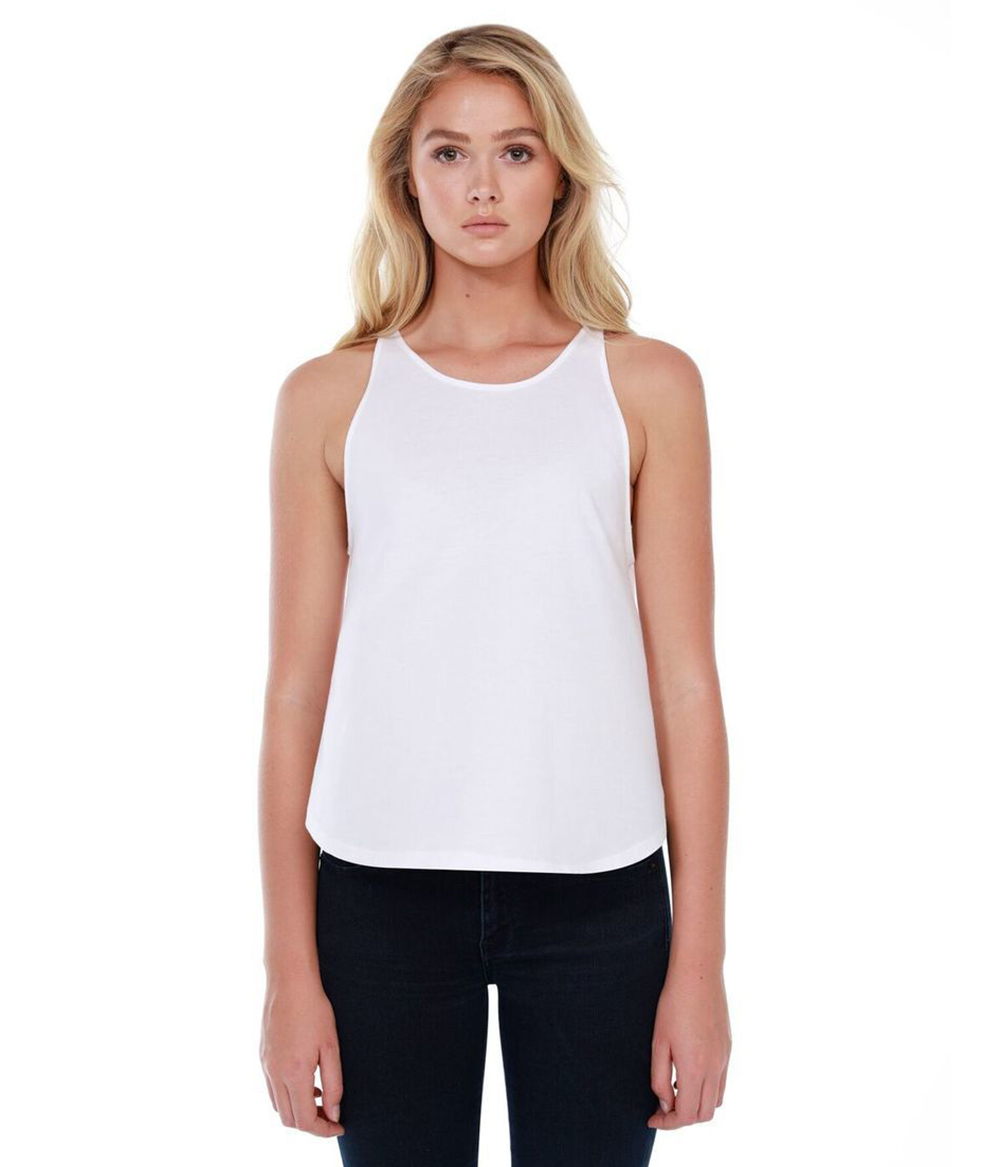 Womens Cotton Rounded Tank | Staton-Corporate-and-Casual