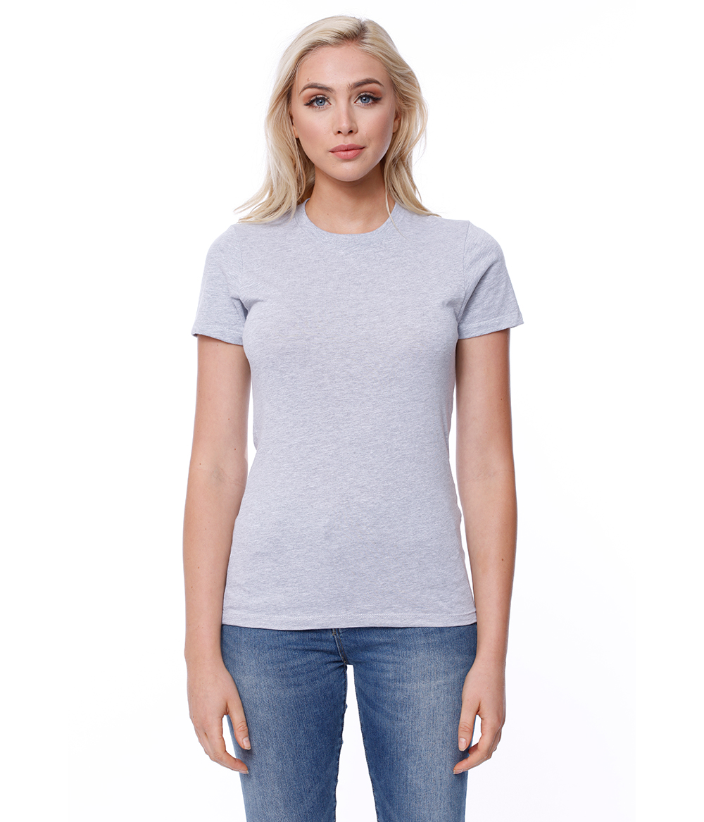 Womens Cotton Crew Neck Tee | Staton-Corporate-and-Casual
