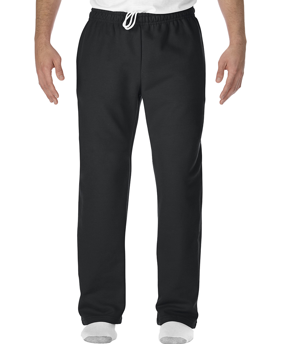 puma men's open bottom fleece sweatpant