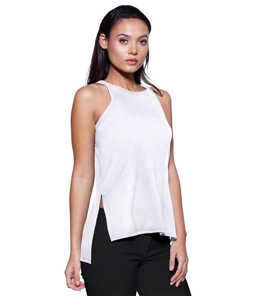Womens CVC Side Slit Tank | Staton-Corporate-and-Casual