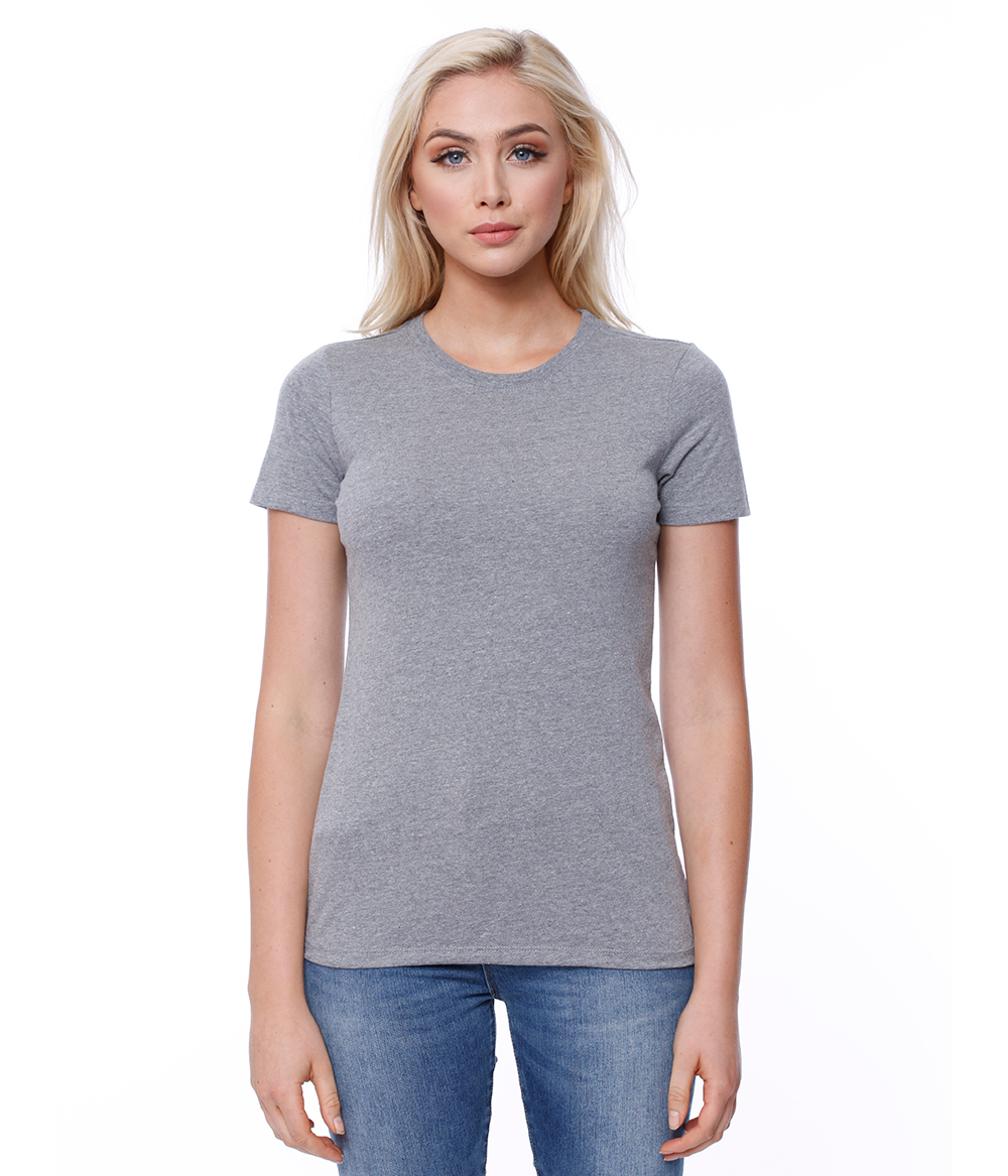 Womens Triblend Crew Neck Tee | Staton-Corporate-and-Casual