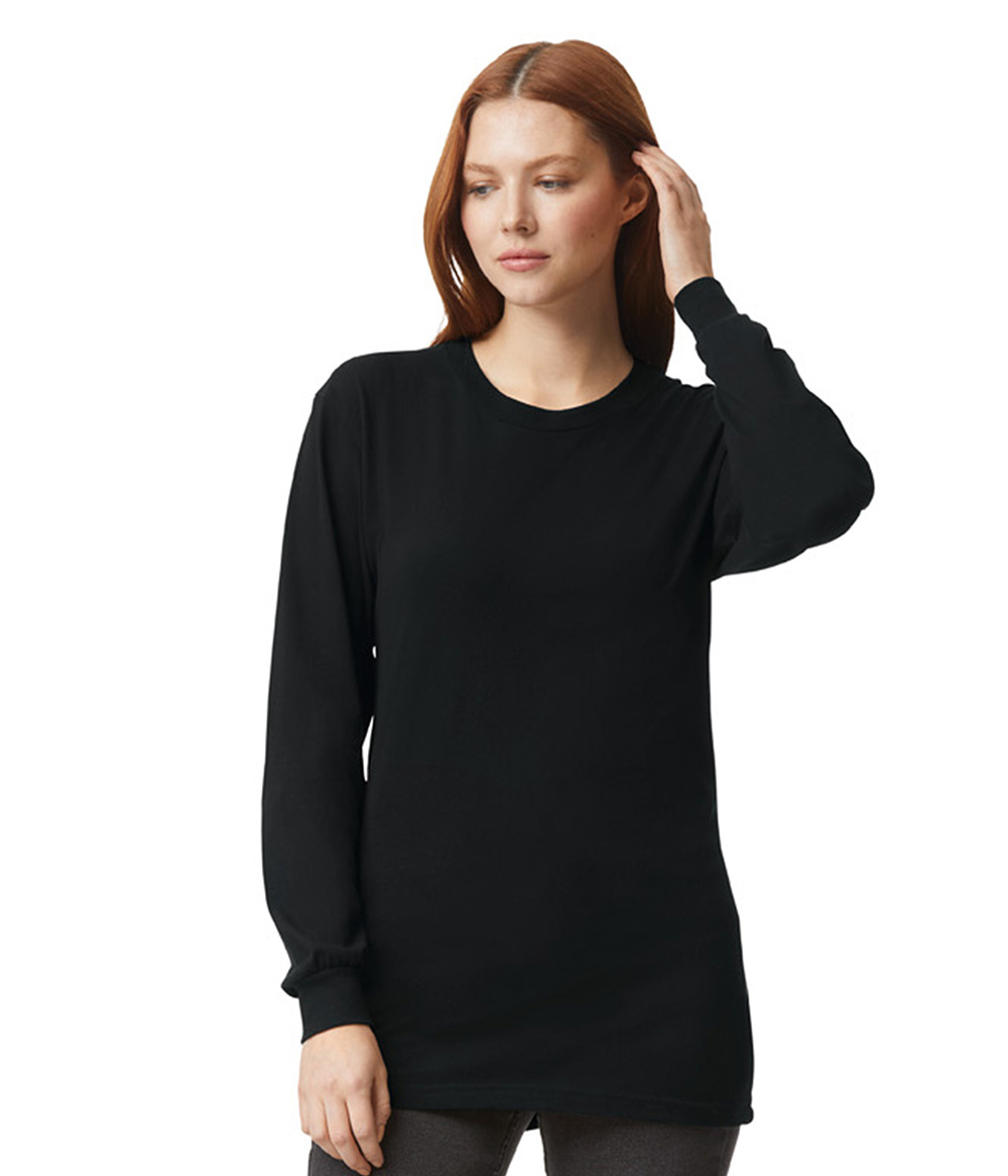 Fine Jersey Unisex Long Sleeve | Staton-Corporate-and-Casual