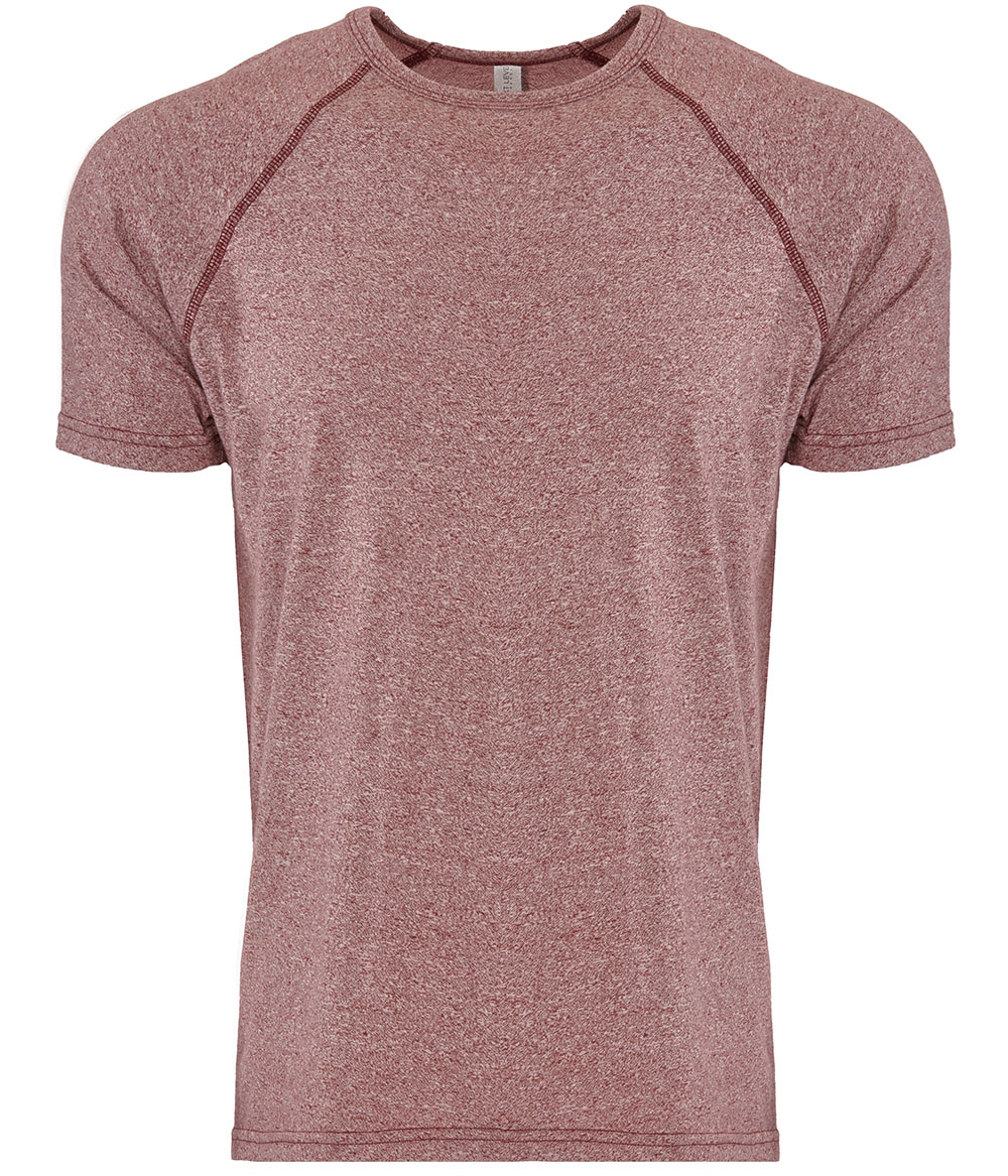 Download Mens Mock Twist Raglan Crew | For-Activewear