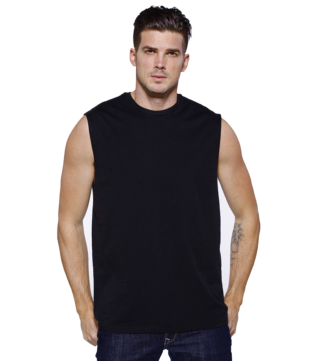 Mens Cotton Muscle Tee StatonCorporateandCasual