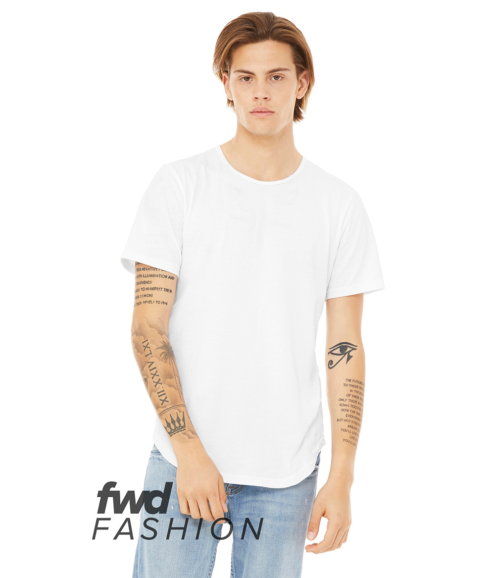 Mens Jersey Curved Hem Tee | Staton-Corporate-and-Casual