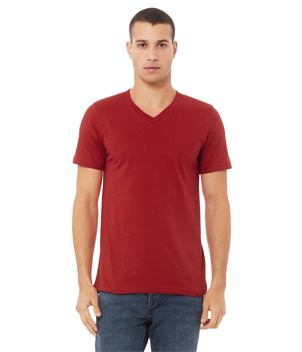 Unisex Jersey V-Neck Tee | Staton-Corporate-and-Casual