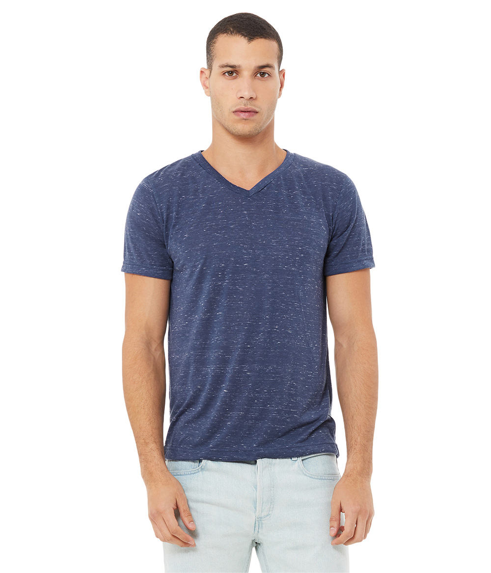 Unisex Textured V-Neck Tee | Staton-Corporate-and-Casual