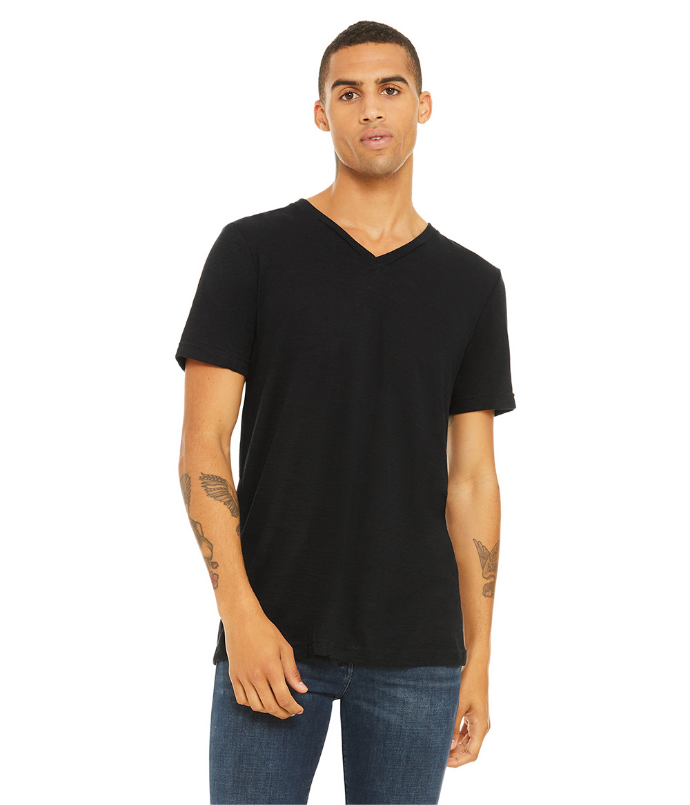 Unisex Textured V-Neck Tee | Staton-Corporate-and-Casual