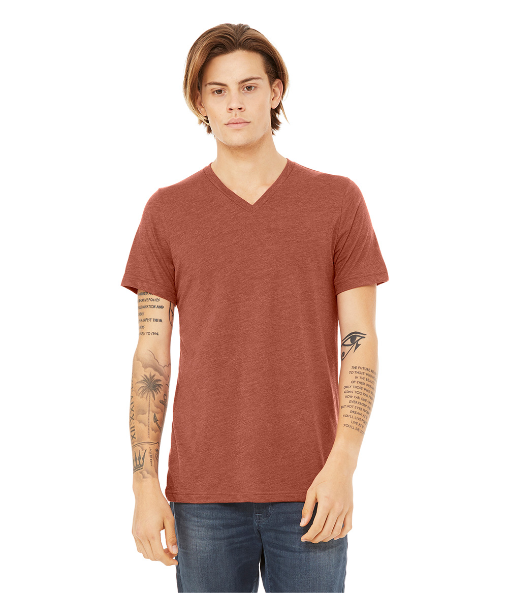 Unisex Triblend V-Neck | Staton-Corporate-and-Casual