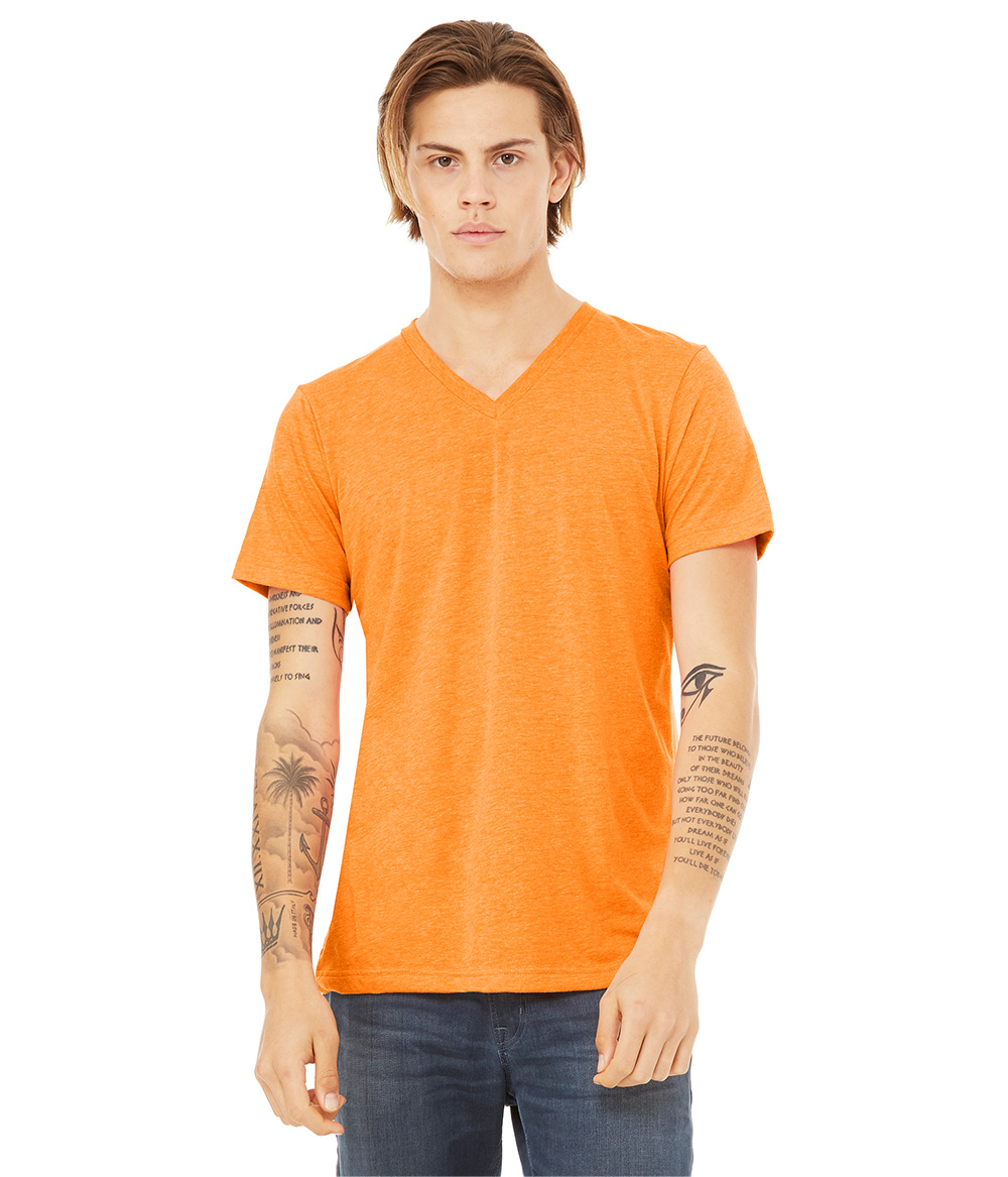 Unisex Triblend V-Neck | Staton-Corporate-and-Casual