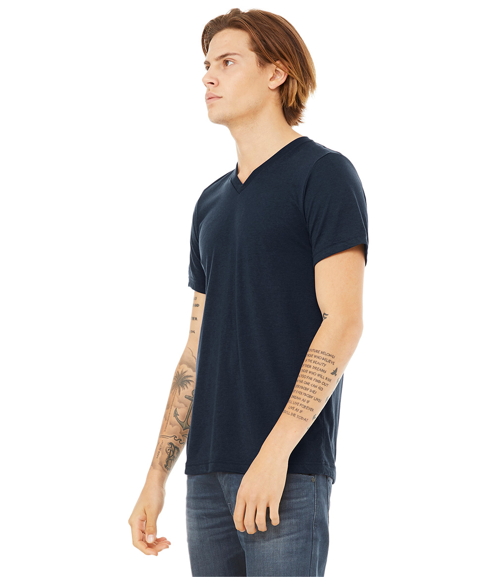 Unisex Triblend V-Neck | Staton-Corporate-and-Casual