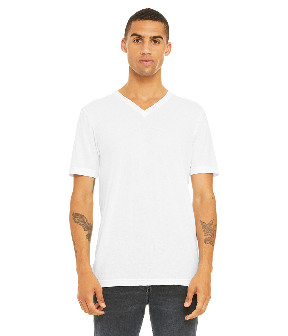 Unisex Triblend V-Neck | Staton-Corporate-and-Casual