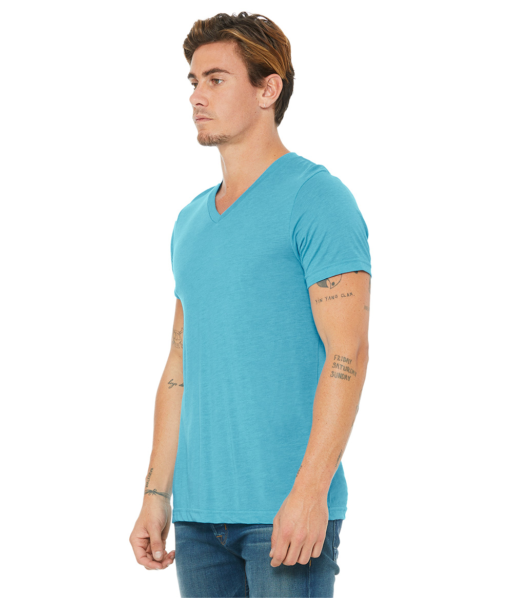 Unisex Triblend V-Neck | Staton-Corporate-and-Casual