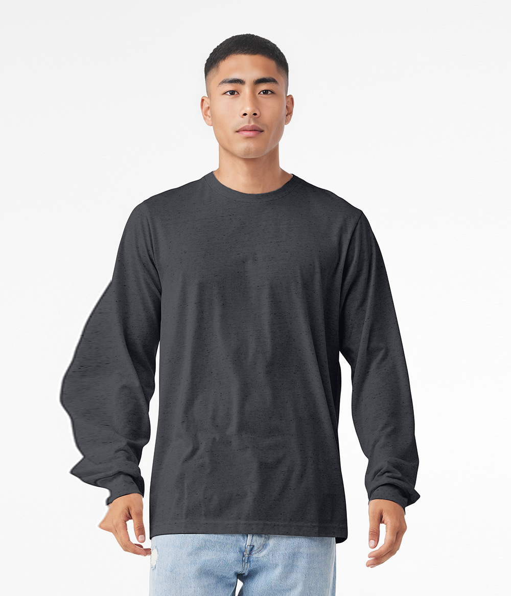 Unisex CVC Long Sleeve Tee | Staton-Corporate-and-Casual