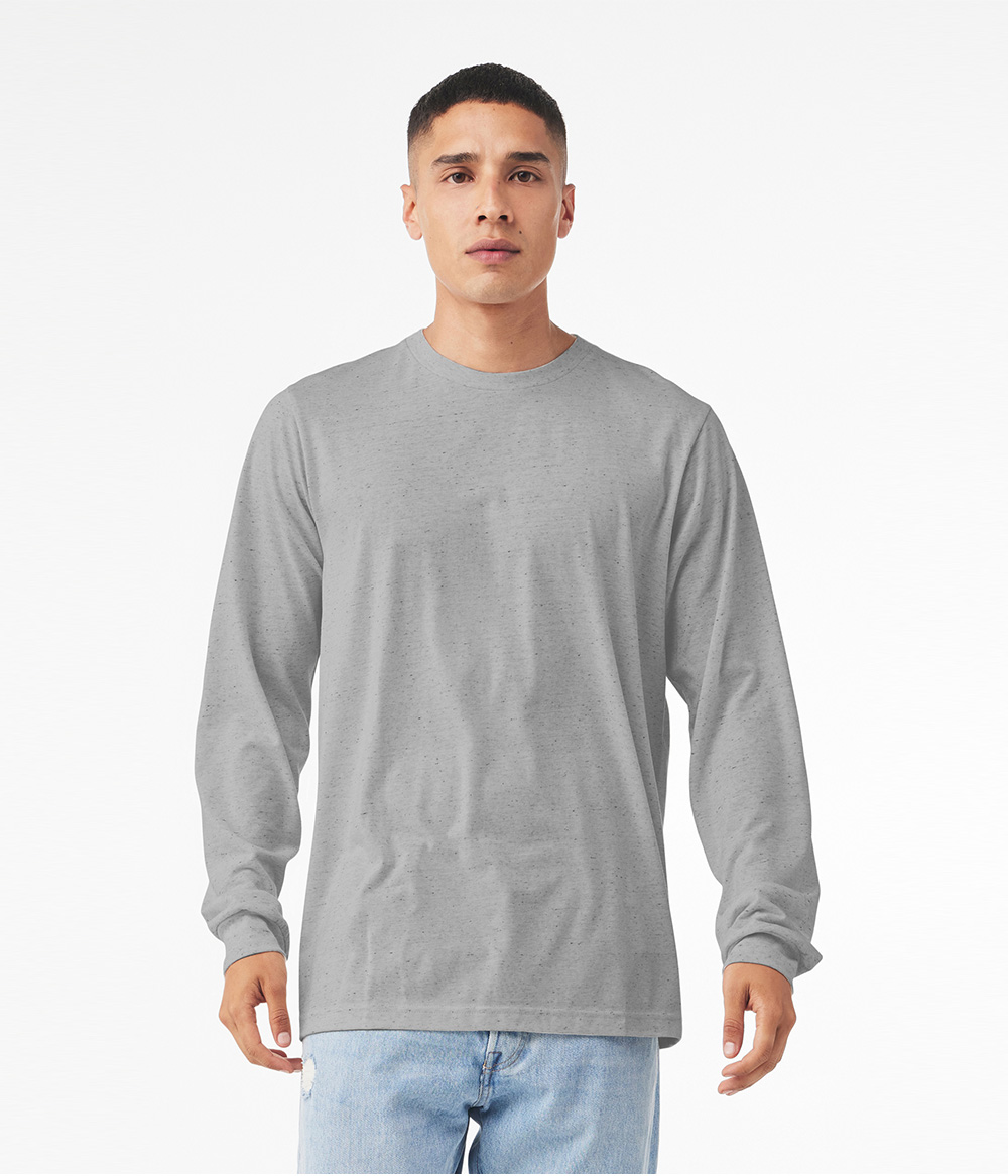 Unisex CVC Long Sleeve Tee | Staton-Corporate-and-Casual