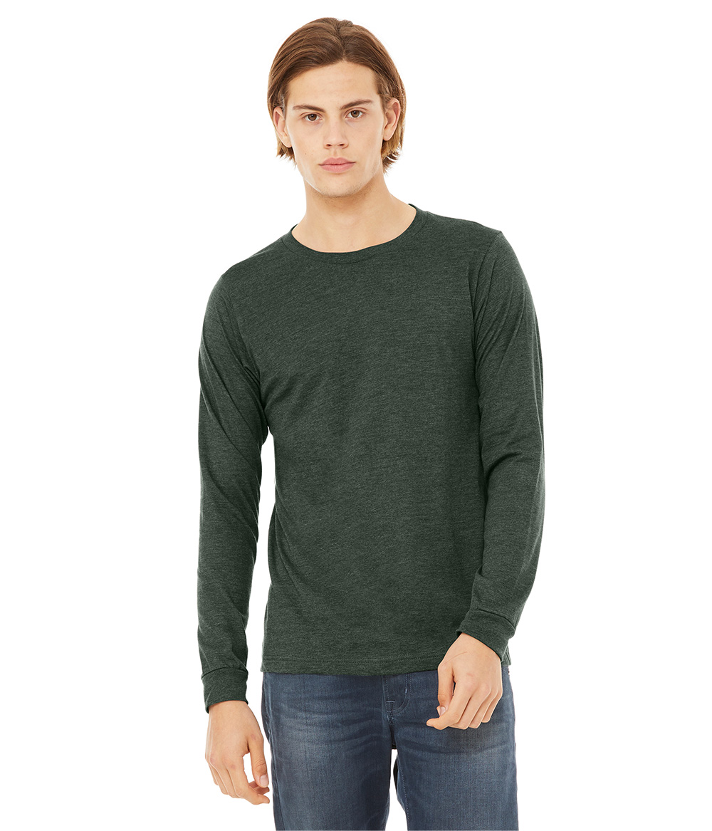 Unisex CVC Long Sleeve Tee | Staton-Corporate-and-Casual