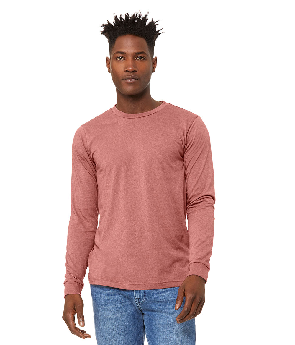 Unisex CVC Long Sleeve Tee | Staton-Corporate-and-Casual