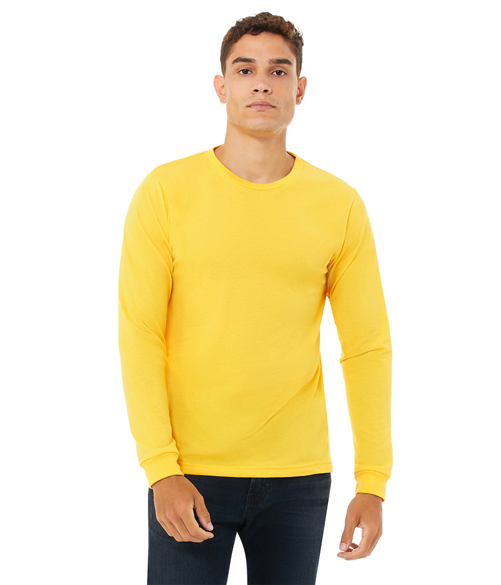 Unisex CVC Long Sleeve Tee | Staton-Corporate-and-Casual