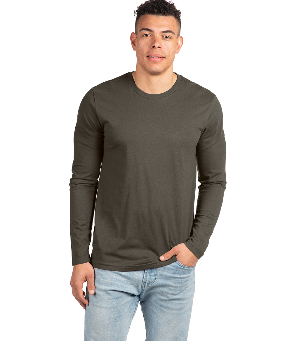 Unisex Cotton Long Sleeve Crew | Staton-Corporate-and-Casual