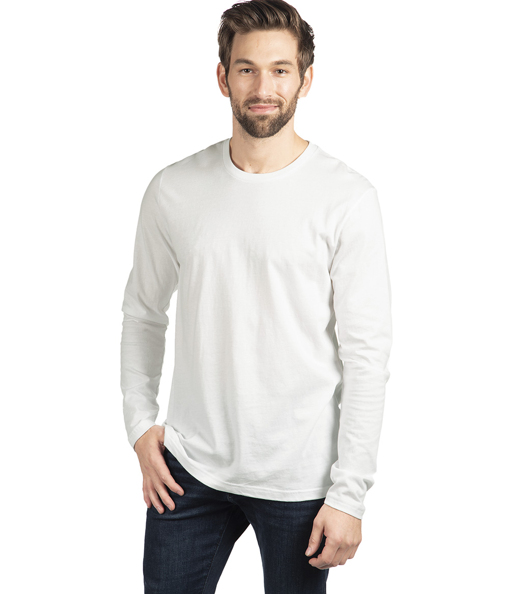 Unisex Cotton Long Sleeve Crew | Staton-Corporate-and-Casual