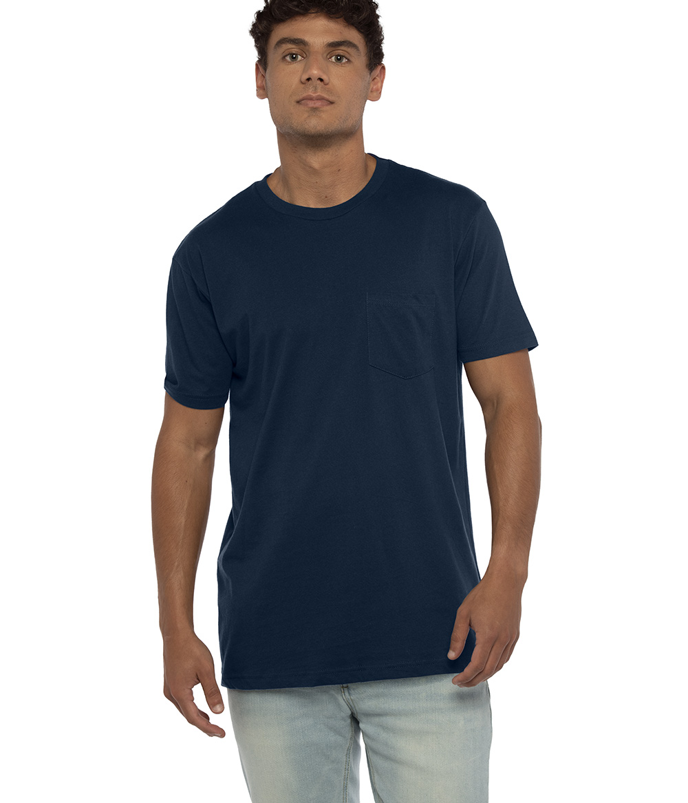 Unisex Cotton Pocket Tee | Staton-Corporate-and-Casual