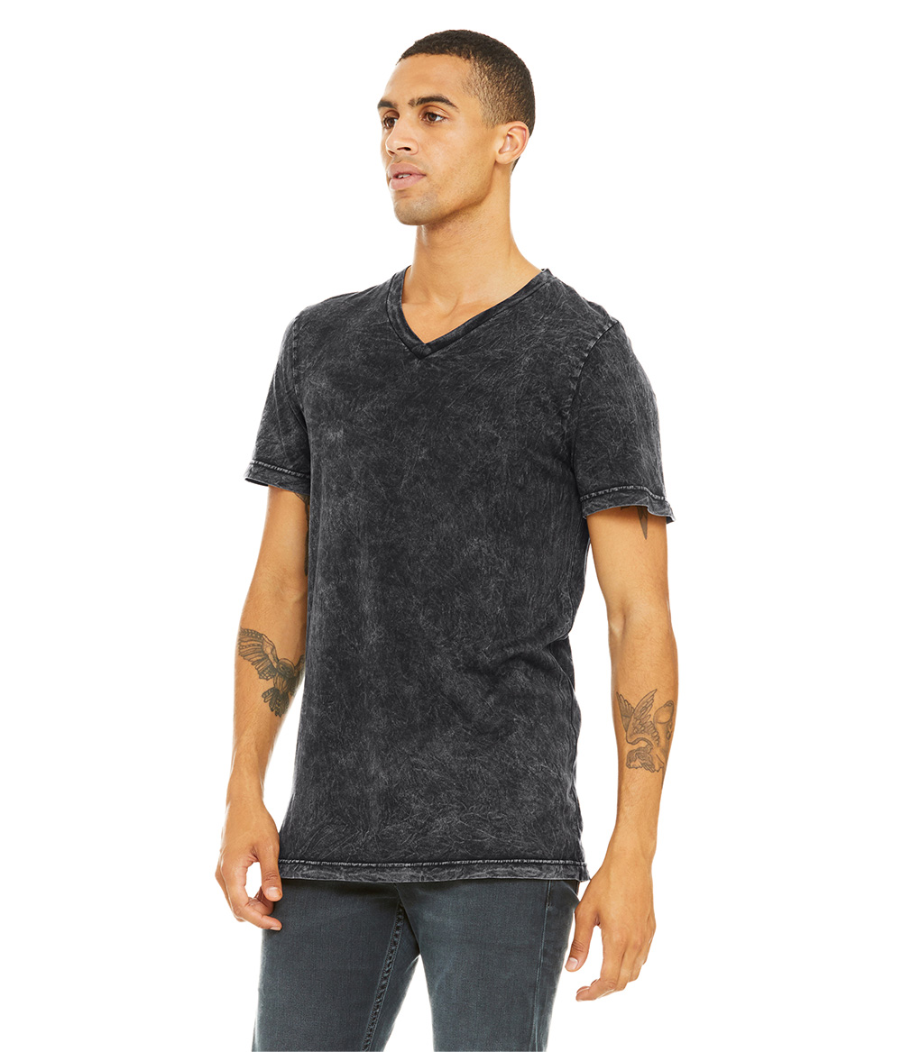 Unisex Textured V-Neck Tee | Staton-Corporate-and-Casual