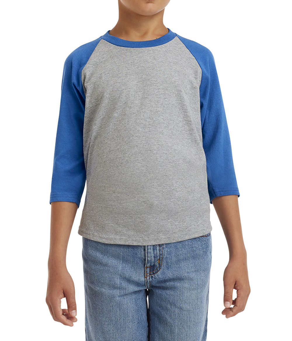 Youth 3/4 Sleeve Raglan Tee StatonCorporateandCasual