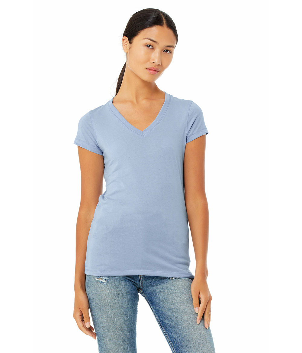 Womens Jersey V-Neck Tee | Staton-Corporate-and-Casual