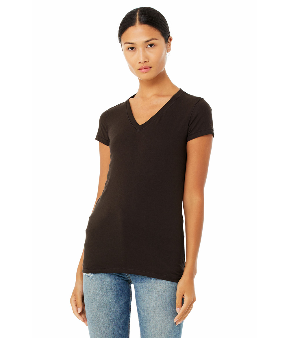 Womens Jersey V-Neck Tee | Staton-Corporate-and-Casual