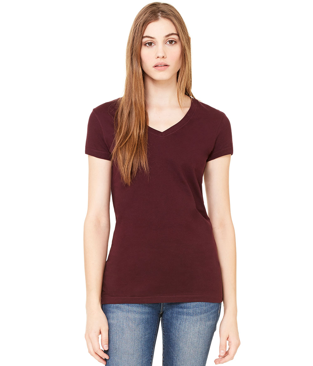 Womens Jersey V-Neck Tee | Staton-Corporate-and-Casual