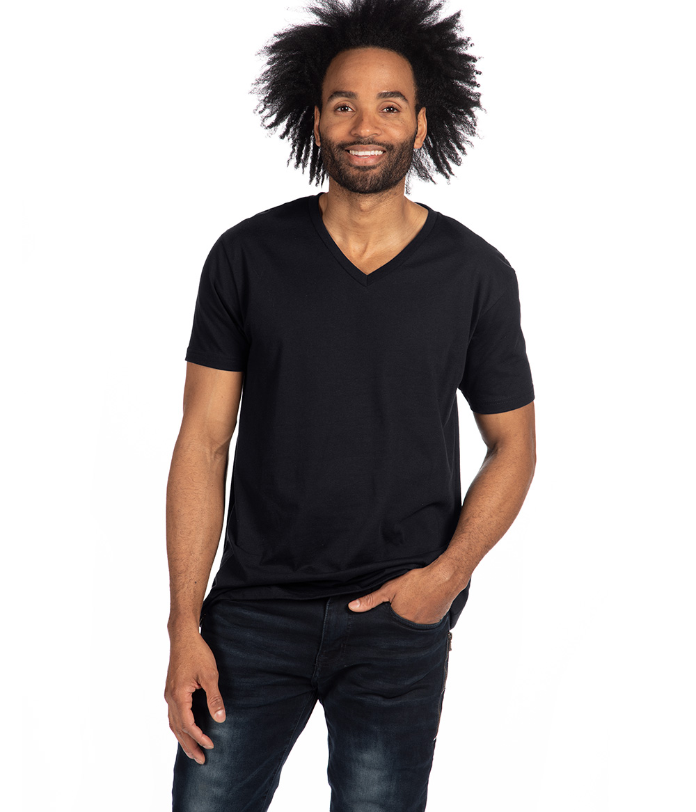 CVC V-Neck T-Shirt | Staton-Corporate-and-Casual