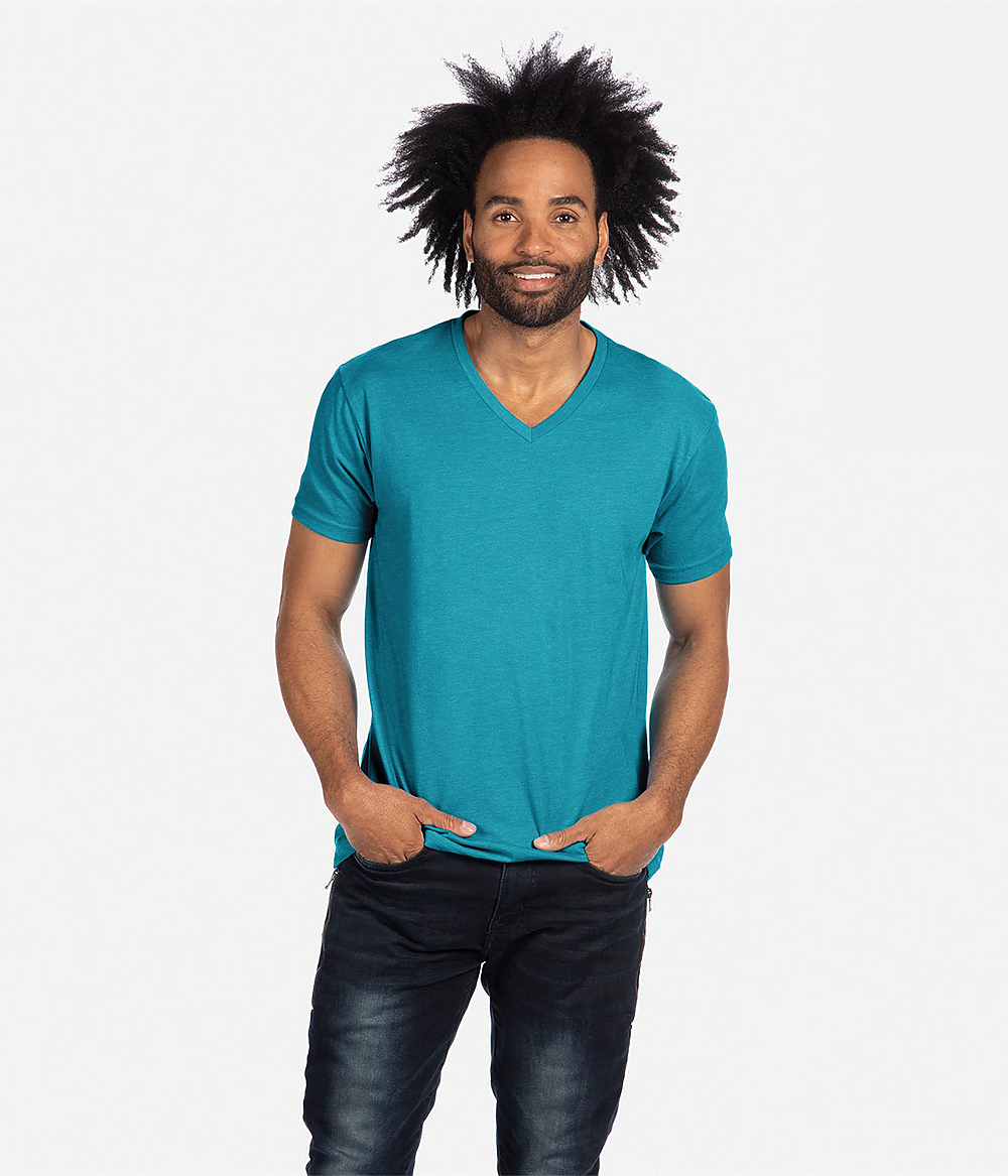 CVC V-Neck T-Shirt | Staton-Corporate-and-Casual