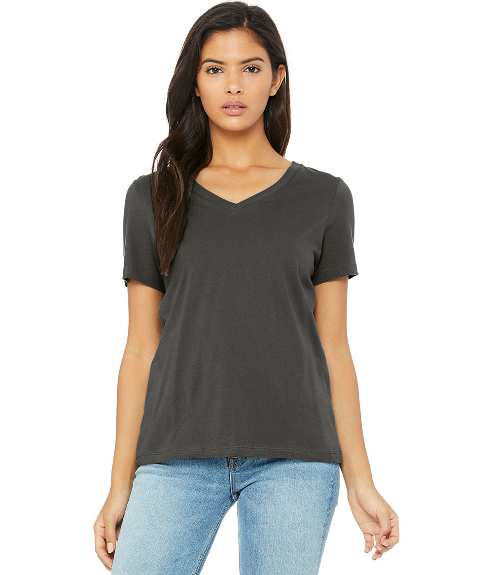 Womens Relaxed Jersey V-Neck | Staton-Corporate-and-Casual