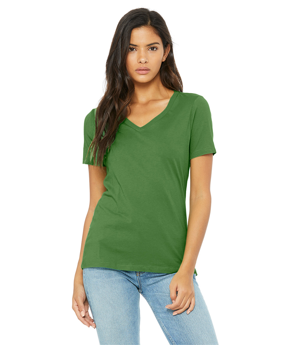 Womens Relaxed Jersey V-Neck | Staton-Corporate-and-Casual