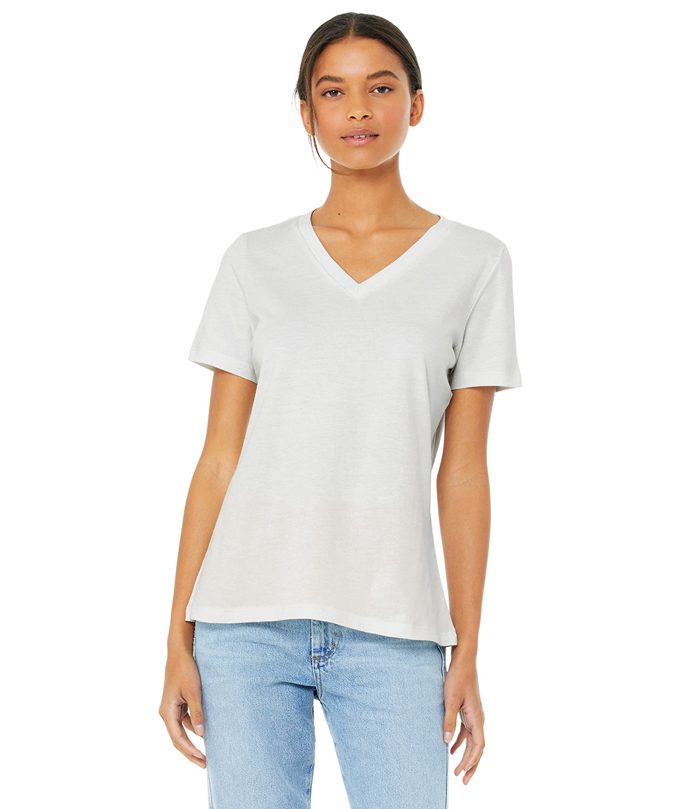 Womens Relaxed Jersey V-Neck | Staton-Corporate-and-Casual