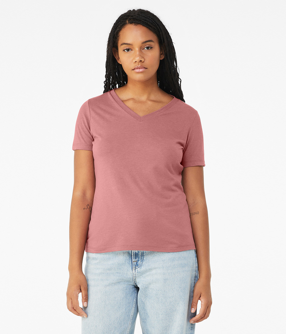 Womens Triblend V-Neck | Staton-Corporate-and-Casual