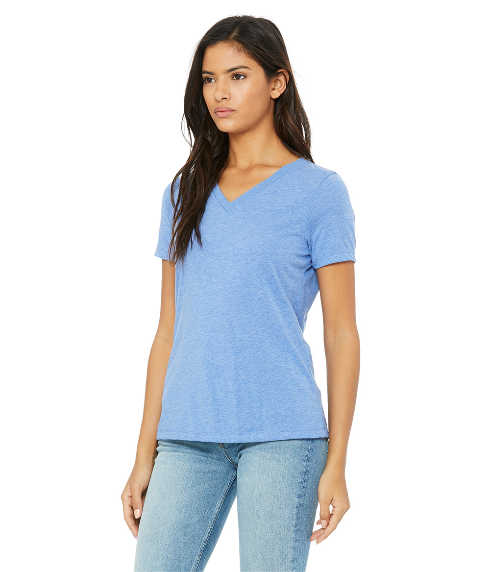 Womens Triblend V-Neck | Staton Corporate and Casual