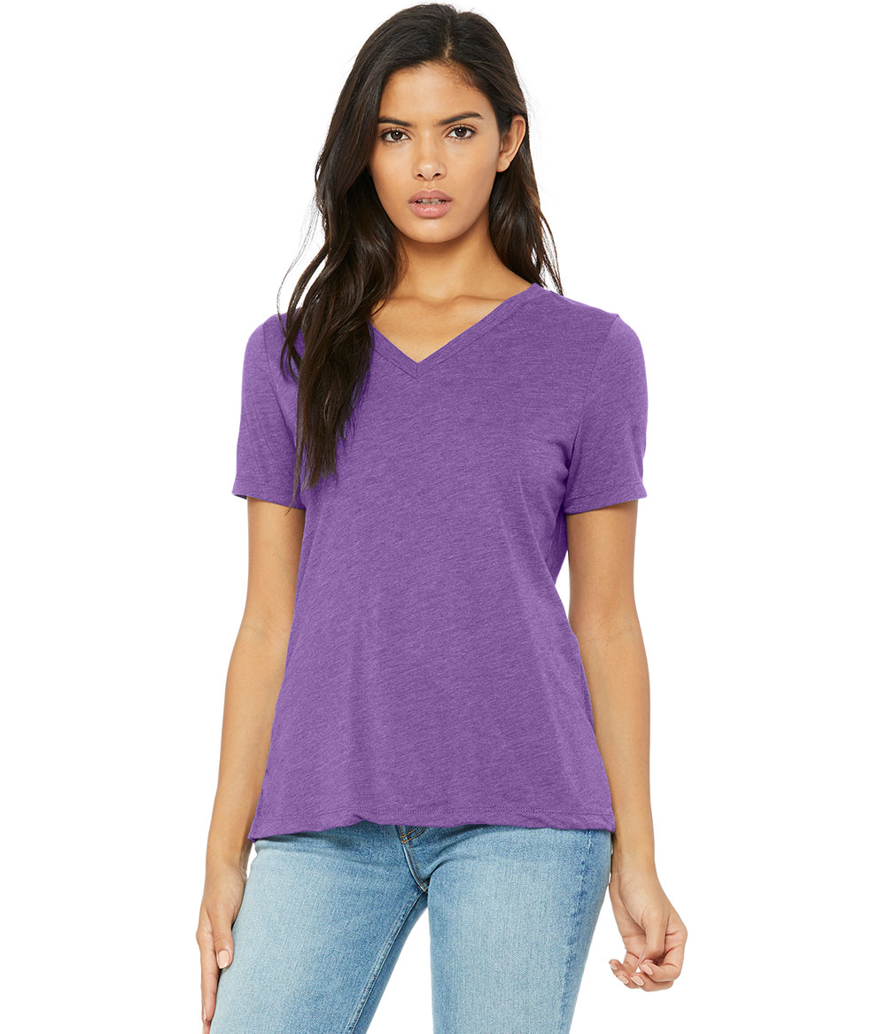 Womens Triblend V-Neck | Staton-Corporate-and-Casual