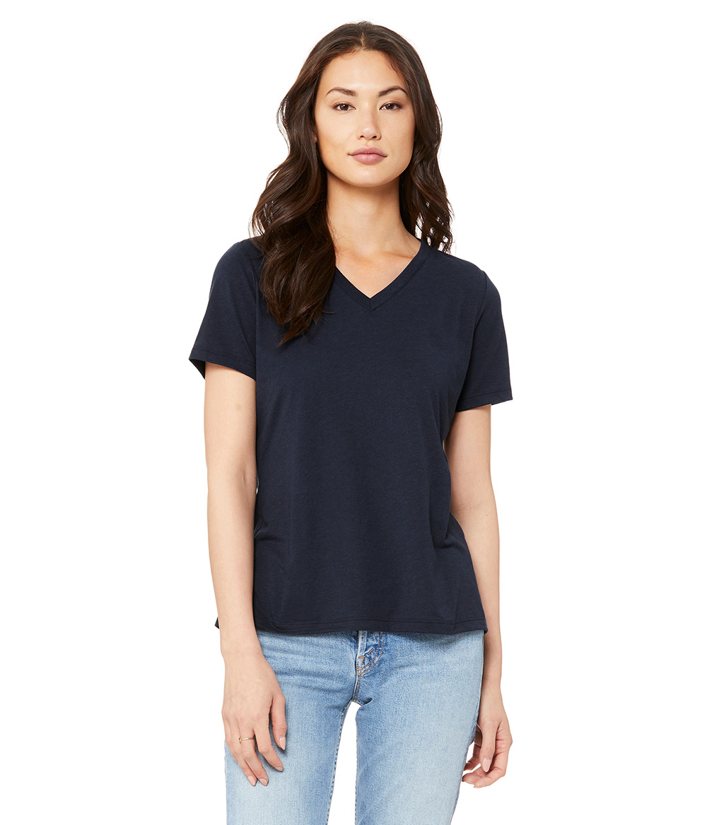 Womens Triblend V-Neck | Staton-Corporate-and-Casual