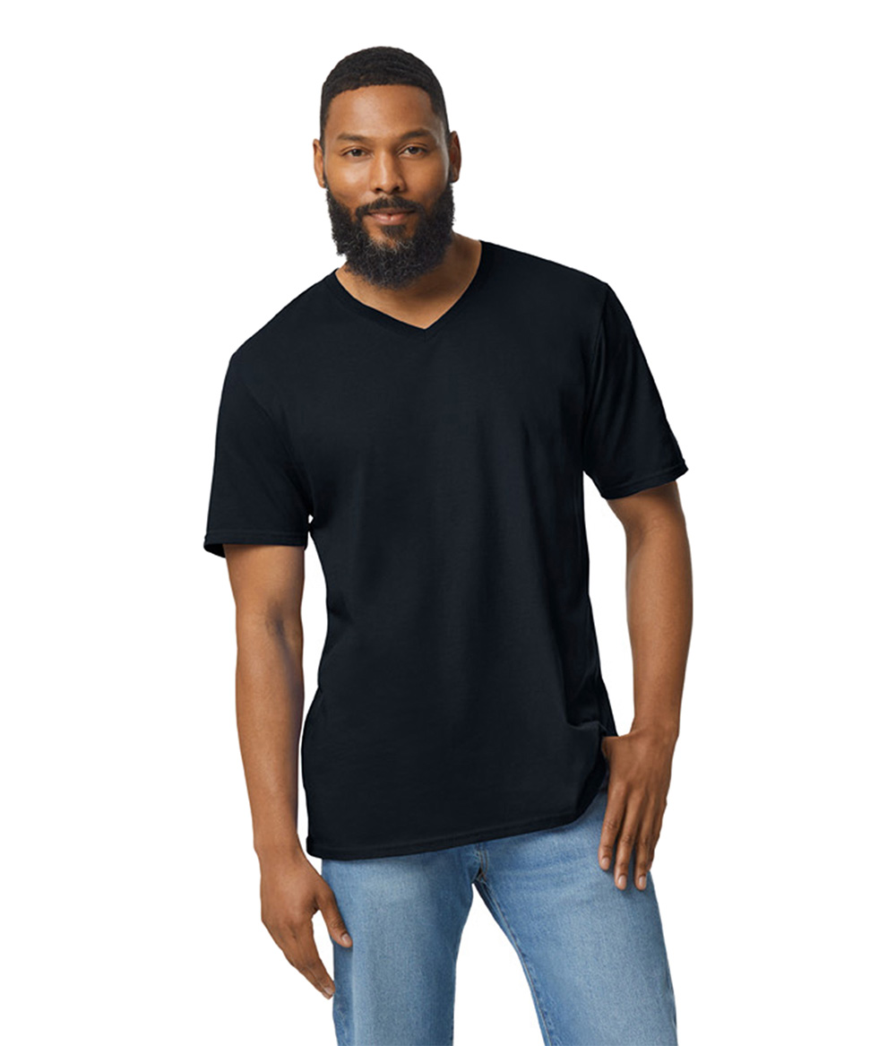 Softstyle Adult V-Neck T-Shirt | Staton-Corporate-and-Casual