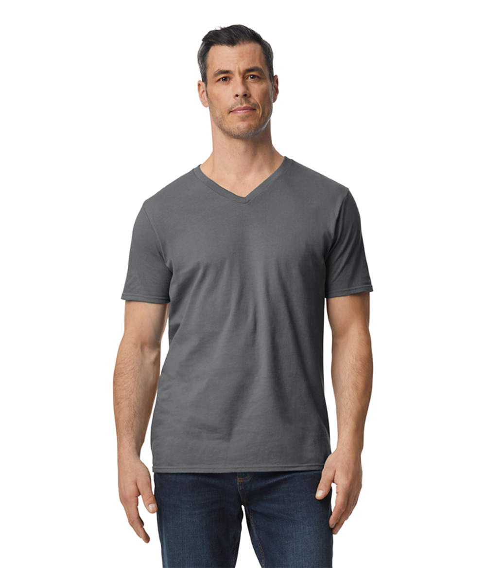 Softstyle Adult V-Neck T-Shirt | Staton-Corporate-and-Casual