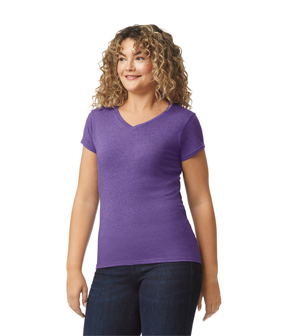 Softstyle Womens V-Neck | Staton-Corporate-and-Casual
