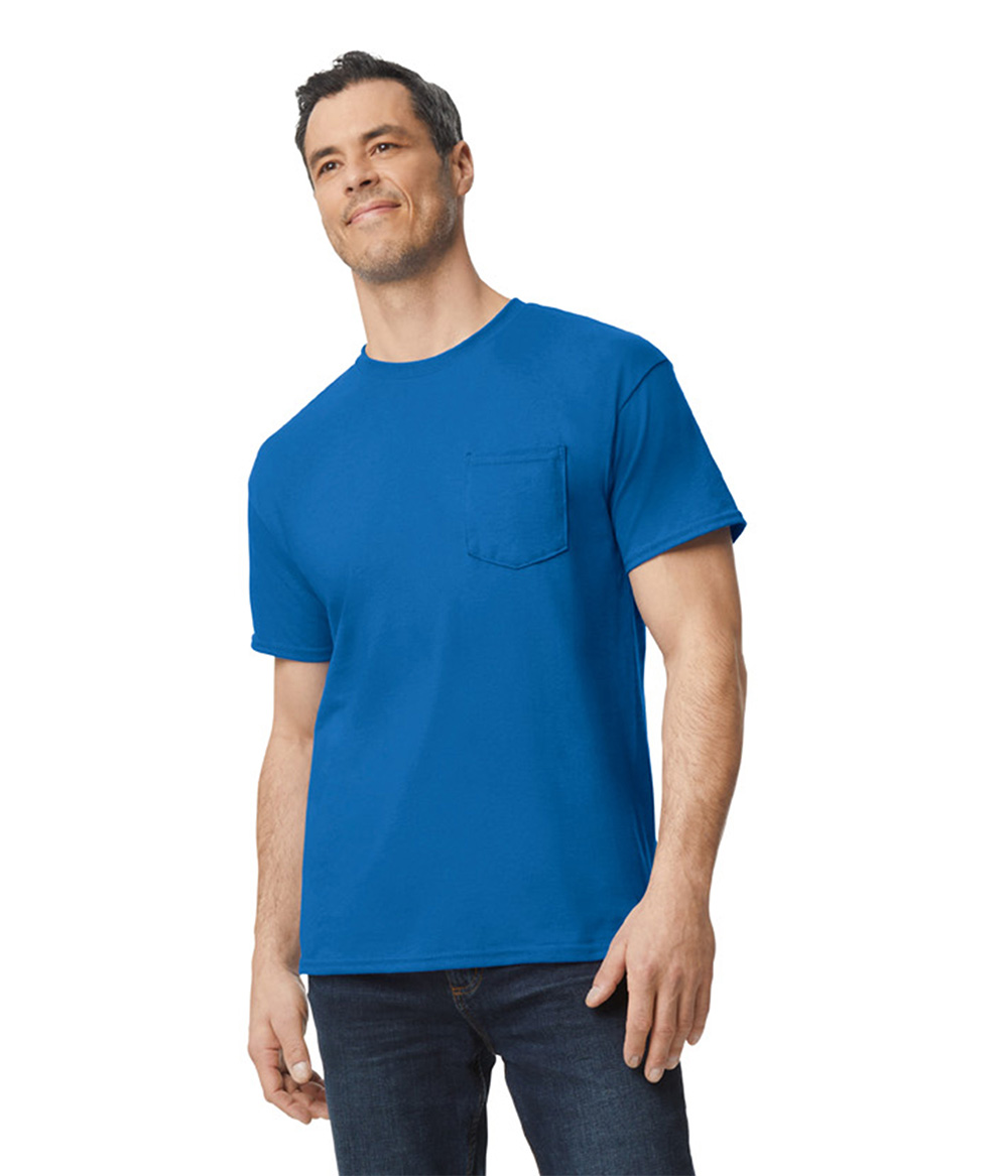 DryBlend Adult Tee With Pocket | Staton-Corporate-and-Casual